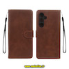 کیف گوشی Galaxy S23 FE سامسونگ مگنتی نیلکین NILLKIN طرح چرم کتابی محافظ لنزدار قهوه ای کد 121