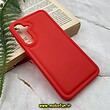 قاب گوشی Galaxy S23 FE سامسونگ سیلیکونی ژله ای پافر New DISIGN قرمز کد 128