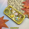قاب گوشی iPhone 12 آیفون طرح ژله ای شفاف بالشتی سه بعدی عروسکی محافظ لنز دار زرد کد 909