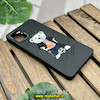 قاب گوشی Galaxy A51 سامسونگ CASETIFY ژله ای چرمی طرح تدی خرسی گلدوزی مشکی کد 1042