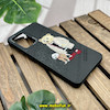 قاب گوشی Galaxy A52 4G - Galaxy A52 5G - Galaxy A52S سامسونگ CASETIFY ژله ای چرمی طرح تدی خرسی گلدوزی مشکی کد 1348