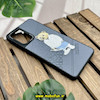 قاب گوشی Galaxy A73 سامسونگ CASETIFY ژله ای چرمی طرح تدی خرسی گلدوزی طوسی کد 882
