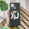 قاب گوشی Redmi 10C - Redmi 10 Power - Poco C40 شیائومی CASETIFY ژله ای چرمی طرح تدی خرسی گلدوزی مشکی کد 313