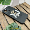 قاب گوشی Redmi 10C - Redmi 10 Power - Poco C40 شیائومی CASETIFY ژله ای چرمی طرح تدی خرسی گلدوزی مشکی کد 313