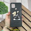 قاب گوشی Redmi A1 Plus - Redmi A2 Plus - Poco C50 شیائومی CASETIFY ژله ای چرمی طرح تدی خرسی گلدوزی مشکی کد 220