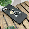 قاب گوشی Redmi A1 Plus - Redmi A2 Plus - Poco C50 شیائومی CASETIFY ژله ای چرمی طرح تدی خرسی گلدوزی مشکی کد 220