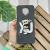 قاب گوشی Redmi Note 9S - Redmi Note 9 Pro شیائومی CASETIFY ژله ای چرمی طرح تدی خرسی گلدوزی مشکی کد 1252
