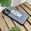 قاب گوشی Redmi Note 11 Pro 4G Global - Redmi Note 11 Pro 5G Global - Redmi Note 11E Pro 5G - Redmi Note 12 Pro 4G شیائومی CASETIFY ژله ای چرمی طرح تدی خرسی گلدوزی طوسی کد 1068