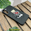 قاب گوشی Galaxy S22 Plus سامسونگ CASETIFY ژله ای چرمی طرح تدی خرسی گلدوزی مشکی کد 70
