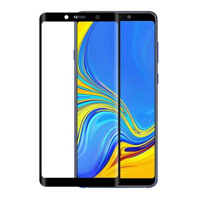 گلس شیشه ای گوشی Galaxy A9 2018 سامسونگ مدل اورجینال فول کاور Full Cover 9D