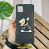 قاب گوشی Galaxy A04 - Galaxy M13 5G سامسونگ CASETIFY ژله ای چرمی طرح تدی خرسی گلدوزی مشکی کد 304