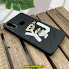 قاب گوشی Galaxy A10S سامسونگ CASETIFY ژله ای چرمی طرح تدی خرسی گلدوزی مشکی کد 780
