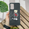 قاب گوشی Galaxy A23 سامسونگ CASETIFY ژله ای چرمی طرح تدی خرسی گلدوزی مشکی کد 576