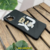 قاب گوشی Galaxy A31 سامسونگ CASETIFY ژله ای چرمی طرح تدی خرسی گلدوزی مشکی کد 727