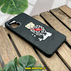 قاب گوشی Galaxy A31 سامسونگ CASETIFY ژله ای چرمی طرح تدی خرسی گلدوزی مشکی کد 729