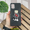 قاب گوشی Galaxy A31 سامسونگ CASETIFY ژله ای چرمی طرح تدی خرسی گلدوزی مشکی کد 729