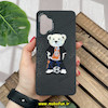 قاب گوشی Galaxy A32 4G سامسونگ CASETIFY ژله ای چرمی طرح تدی خرسی گلدوزی مشکی کد 1237