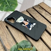 قاب گوشی Galaxy A32 4G سامسونگ CASETIFY ژله ای چرمی طرح تدی خرسی گلدوزی مشکی کد 1237