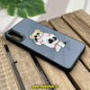 قاب گوشی Galaxy A30S - Galaxy A50 - Galaxy A50S سامسونگ CASETIFY ژله ای چرمی طرح تدی خرسی گلدوزی طوسی کد 1217