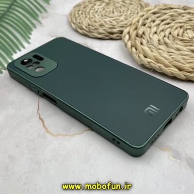 قاب گوشی Redmi Note 10 4G - Redmi Note 10S - Poco M5S شیائومی مدل PVD ضد خش پشت گلس شیشه ای محافظ لنز دار سبز تیره کد 660