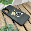 قاب گوشی Galaxy A13 4G - Galaxy A04S سامسونگ CASETIFY ژله ای چرمی طرح تدی خرسی گلدوزی مشکی کد 938