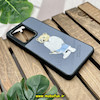 قاب گوشی Galaxy S20 Ultra سامسونگ CASETIFY ژله ای چرمی طرح تدی خرسی گلدوزی طوسی کد 210