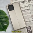 کیف مگنتی گوشی Honor X8 4G آنر طرح چرم کتابی طلایی کد 175