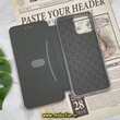 کیف مگنتی گوشی Honor X8 4G آنر طرح چرم کتابی رزگلد کد 176