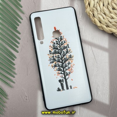 قاب گوشی Galaxy A9 2018 سامسونگ طرح فانتزی برجسته درخت کد 33