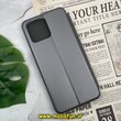 کیف مگنتی گوشی Honor X8 4G آنر طرح چرم کتابی خاکستری کد 171