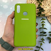قاب گوشی Galaxy A10S سامسونگ سیلیکونی های کپی زیربسته سبز روشن کد 799