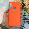 قاب گوشی Galaxy A10S سامسونگ سیلیکونی های کپی زیربسته نارنجی پاستیلی کد 802