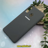 قاب گوشی Galaxy A20S سامسونگ سیلیکونی های کپی زیربسته خاکستری تیره کد 728