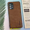 قاب گوشی Galaxy A32 4G سامسونگ اورجینال برند DADOO دادوو 2025 طرح دوخت HARD چرمی عسلی کد 1255