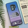 قاب گوشی Galaxy S9 سامسونگ پشت گلس آینه ای اورجینال CASETIFY محافظ لنزدار طرح THE NORTH FACE کد 93