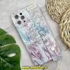 قاب گوشی iPhone 11 Pro آیفون دستبندی سیلیکونی فانتزی Fashion محافظ لنز دار طرح لاکچری آبرنگی کد 557