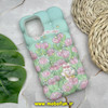 قاب گوشی iPhone 12 Pro Max آیفون سه بعدی مکعبی ژله ای طرح باغ و خرگوش کد 830