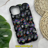 قاب گوشی iPhone 13 - iPhone 14 آیفون سه بعدی مکعبی ژله ای طرح گل قرمزی کد 616
