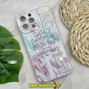 قاب گوشی iPhone 13 Pro Max آیفون دستبندی سیلیکونی GOOD LUCK لبخند Fashion محافظ لنز دار طرح لاکچری آبرنگی کد 750