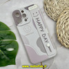 قاب گوشی iPhone 13 Pro Max آیفون دستبندی سیلیکونی GOOD LUCK لبخند Fashion محافظ لنز دار طرح لاکچری HAPPY DAY کد 752