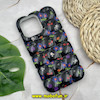 قاب گوشی iPhone 14 Pro Max آیفون سه بعدی مکعبی ژله ای طرح گل قرمزی کد 341