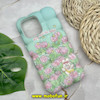 قاب گوشی iPhone 14 Pro Max آیفون سه بعدی مکعبی ژله ای طرح خرگوش و باغ کد 342