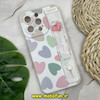 قاب گوشی iPhone 14 Pro Max آیفون دستبندی سیلیکونی GOOD LUCK لبخند Fashion محافظ لنز دار طرح لاکچری قلب رنگی کد 347
