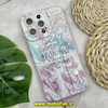 قاب گوشی iPhone 15 Pro Max آیفون دستبندی سیلیکونی GOOD LUCK لبخند Fashion محافظ لنز دار طرح لاکچری آبرنگی کد 68
