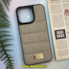 قاب گوشی iPhone 15 Pro Max آیفون طرح پافر PC پارچه ای جیر کرم کد 74