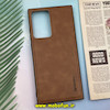قاب گوشی Galaxy Note 20 Ultra سامسونگ اورجینال برند DADOO دادوو 2025 طرح دوخت HARD چرمی عسلی کد 238