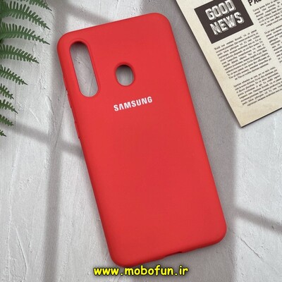 قاب گوشی Galaxy A60 سامسونگ سیلیکونی های کپی زیربسته قرمز کد 31