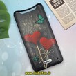 قاب گوشی Galaxy A80 سامسونگ طرح فانتزی برجسته قلب قرمز کد 24