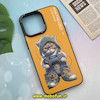 قاب گوشی iPhone 15 Pro Max آیفون اورجینال Air Case مگ سیف فلزی چرمی اورجینال طرح گربه گنگ بالا کد 83