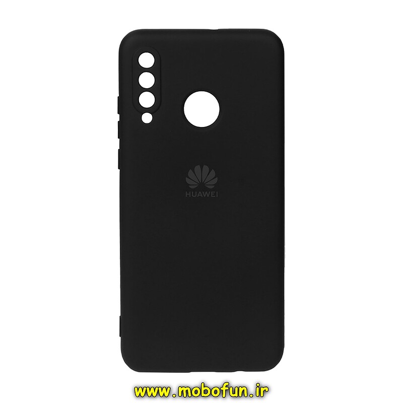 قاب گوشی Huawei P30 Lite هوآوی سیلیکونی های کپی زیربسته محافظ لنز دار مشکی کد 187
